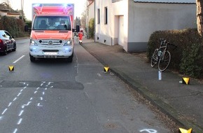 Polizei Rheinisch-Bergischer Kreis: POL-RBK: Bergisch Gladbach - Rennradfahrer schwer verletzt