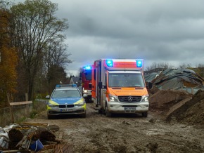FW-Heiligenhaus: Bauarbeiter stürzte von Gerüst (Meldung 23/2019)