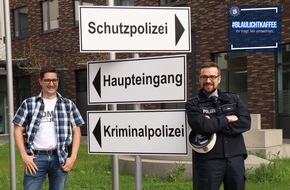 Polizeipräsidium Trier: POL-PPTR: Blaulicht-Kaffee - Bitte folgen Sie der @PolizeiTrier auf Twitter #BlaulichtKaffee
