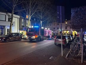 FW Hennef: B 3 - Feuer in Werkstatt eines Juweliers