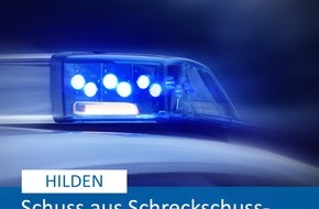 Polizei Mettmann: POL-ME: Schuss aus Schreckschusswaffe löste Polizeieinsatz aus - 2502084