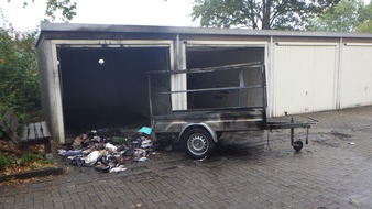 Kreispolizeibehörde Ennepe-Ruhr-Kreis: POL-EN: Sprockhövel- Brand in Garage