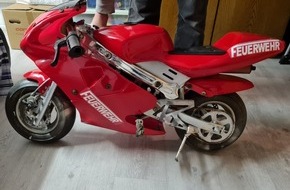 Kreispolizeibehörde Kleve: POL-KLE: Kleve - Diebstahl aus Schuppen / Rotes Pocket Bike und Werkzeug entwendet