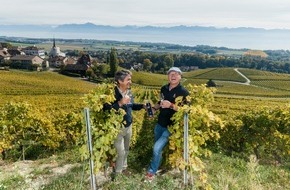 Panta Rhei PR AG: Medienmitteilung: Der Titel «Schweizer Weingut des Jahres 2021» geht an das Weingut Kursner in Féchy