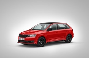 Skoda Auto Deutschland GmbH: Bestellstart: SKODA Rapid Spaceback in sportlicher Monte Carlo-Linie (FOTO)