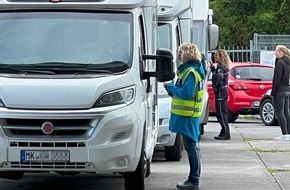 Kreispolizeibehörde Märkischer Kreis: POL-MK: Kostenlose Wiegeaktion für Wohnwagen und Campingmobile