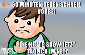 ZDF: ZDF-"heute-show" wird zum satirischen Begleiter im Alltag / Neue Web-Präsenz startet unter heuteshow.de (FOTO)