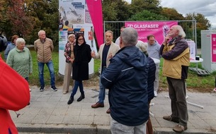 Deutsche Telekom AG: Karlsruhe: Telekom startet Glasfaserausbau im Stadtteil Durlach