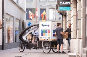 Lyreco Switzerland AG: Kundenlieferungen per E-Rikscha in Bern / Lyreco Switzerland AG stösst mit einer nachhaltigen Idee auf Sympathie