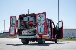 Feuerwehr Kleve: FW-KLE: Neuer CBRN-Erkunder in den Dienst gestellt - Bund stellt modernes Spezialfahrzeug f&uuml;r die CBRN-Gefahrenabwehr in Kleve bereit