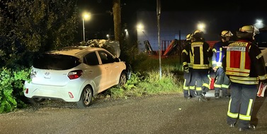 FFW Gemeinde Schwalmtal: FFW Schwalmtal: Technische Hilfeleistung nach Verkehrsunfall