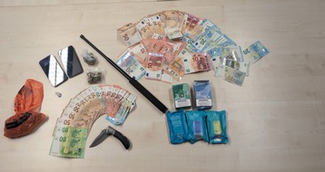 Polizei Köln: POL-K: 250627-4-K Brennpunktteam Kalk im Einsatz - Drogen, Bargeld und gefährliche Gegenstände sichergestellt
