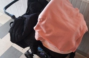 Bundespolizeiinspektion Flensburg: BPOL-FL: Elmshorn/IZ - Kind in Kinderwagen im Zug, Mutter auf Bahnsteig - Bundespolizisten helfen