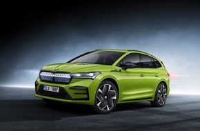 Skoda Auto Deutschland GmbH: Zwei neue Varianten: Enyaq RS iV und Enyaq Coupé iV 80 feiern Bestellstart