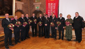 Freiwillige Feuerwehr Kalkar: Feuerwehr Kalkar: Ehrungen in der Stadtwehr Kalkar