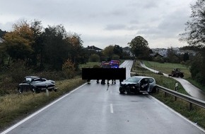 Polizeidirektion Trier: POL-PDTR: Verkehrsunfall mit Schwerverletzten