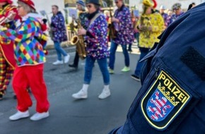 Polizeipr&auml;sidium Mittelhessen - Pressestelle: Mittelhessen: Sicher durch die 5. Jahreszeit - Mittelhessische Polizei an Fasching im Einsatz