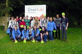 Deutscher Gründerpreis für Schüler: Future Camp vom 13. bis 16. September 2001 auf Schloss Kröchlendorff / Drei Tage Business-Welt für die fünf bundesbesten Schülerteams der StartUp-Werkstatt