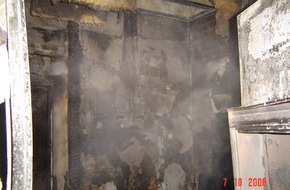 Feuerwehr Essen: FW-E: Feuer im leerstehenden Büro