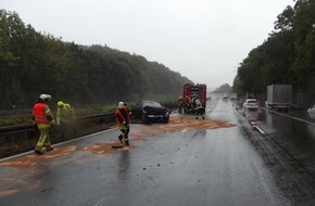 Feuerwehr Dortmund: FW-DO: 17.08.2018 Verkehrsunfälle auf der Autobahn,
Zwei Verkehrsunfälle auf der A 45