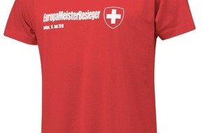 Dosenbach-Ochsner AG: Ochsner Sport: Wir sind "EuropaMeisterBesieger" und verschenken 10'000 Fanshirts zum legendären Sieg vom 16. Juni 2010