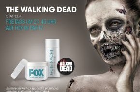 Fox Networks Group Germany: Zombie-Apokalypse in der U-Bahn: SAINT ELMO'S Berlin entwickelt für  Seriensender Fox "The Walking Dead"- Metroboards, die sich von selbst zombifizieren