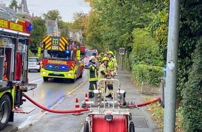 Feuerwehr Konstanz: FW Konstanz: Balkonbrand