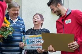 Deutsche Postcode Lotterie: Postcode-Jubel in Rudolstadt