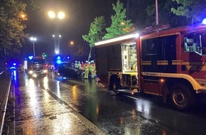 Feuerwehr Dresden: FW Dresden: Unfälle mit Verletzten am frühen Morgen