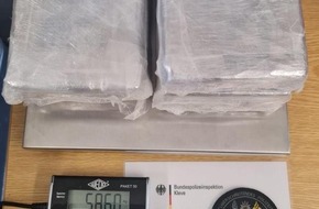 Bundespolizeidirektion Sankt Augustin: BPOL NRW: Grenzüberschreitendes Polizeiteam stellt 5,68 Kilogramm Kokain im Wert von 428.000 Euro auf der Bundesautobahn A 3 sicher