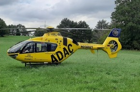 Feuerwehr Hattingen: FW-EN: Eingeklemmte Katze, Hubschrauberlandung und Rauchentwicklung - Feuerwehr Hattingen mehrfach im Einsatz