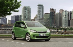 Skoda Auto Deutschland GmbH: SKODA Citigo ist erneut der wertstabilste Kleinstwagen Deutschlands (FOTO)