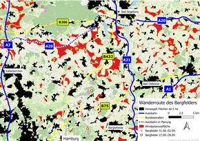 🦌 Sensation: Rothirsch-Wanderung in Schleswig-Holstein erstmals mit GPS-Sender erfasst