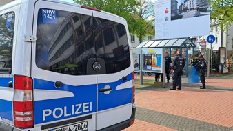 Polizei Paderborn: POL-PB: Sicherheit in der Innenstadt - Zivile und uniformierte Polizeikräfte im Einsatz