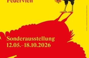 Naturmuseum Solothurn: Neue Sonderausstellung &laquo;H&uuml;hner &ndash; untersch&auml;tztes Federvieh&raquo; im Naturmuseum SO