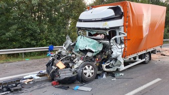 Polizeiinspektion Heidekreis: POL-HK: Walsrode / A 7: Tödlicher Verkehrsunfall auf der A 7