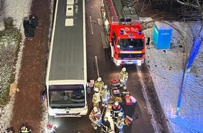 Polizeiinspektion Stade: POL-STD: Bisher unbekannter Fußgänger in Stade unter Linienbus gekommen und tödlich verletzt worden