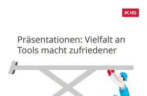 K16 GmbH: GfK-Studie: Bei der Präsentationsgestaltung fehlt es an Mut und Innovation / 86,9 Prozent der B2B-Unternehmen setzen weiterhin vor allem auf PowerPoint, andere Tools weit abgeschlagen