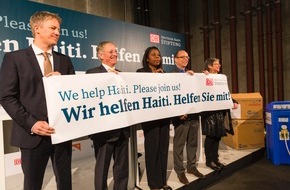 nph Kinderhilfe Lateinamerika e.V.: Deutsche Bahn Stiftung ermöglicht Hilfsaktion: 73 Tonnen Hilfsgüter auf dem Weg nach Haiti