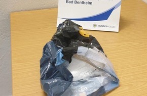 Bundespolizeiinspektion Bad Bentheim: BPOL-BadBentheim: Amphetamin im Wert von rund 10.000 Euro beschlagnahmt / Drogenkurier in Untersuchungshaft