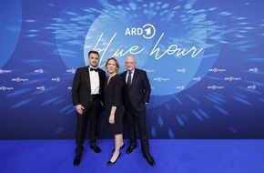 ARD Das Erste: Die ARD BLUE HOUR 2024/Treffen der Stars, Kreativen und Medienvertreter in neuer Location beim ARD-Empfang anlässlich der 74. Berlinale