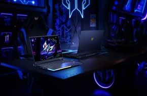Acer Computer GmbH: Acer präsentiert Predator Helios AI-Notebooks mit Intel® Core(TM) Ultra Prozessoren und NVIDIA® GeForce RTX 50-Serie GPUs