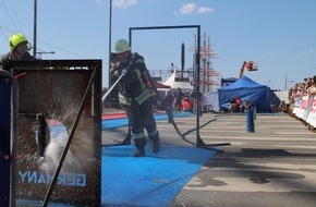 Feuerwehr Bremerhaven: FW Bremerhaven: Einladung Redaktion - Eröffnung der Firefighter Combat Challenge