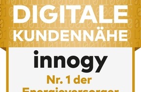 innogy eMobility Solutions: innogy: Auszeichnung für beste digitale Kundennähe