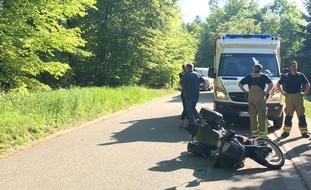 Polizeipräsidium Westpfalz: POL-PPWP: Schwerer Motorradunfall