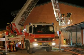 Kreisfeuerwehrverband Segeberg: FW-SE: Feuer in der Grundschule in Schmalfeld