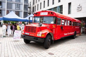 Vorsorge im Fokus: Gro&szlig;er Andrang beim Infobus der Initiative &bdquo;Herzenssache Lebenszeit&ldquo;