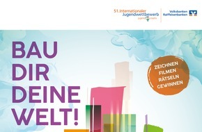 BVR Bundesverband der Deutschen Volksbanken und Raiffeisenbanken: Kreativer Nachwuchs gesucht: 51. Jugendwettbewerb startet unter der Schirmherrschaft von Künstlerin Rosa Loy