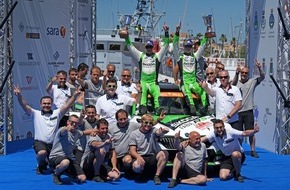 Skoda Auto Deutschland GmbH: Rallye Italien Sardinien: WRC 2 Pro-Doppelsieg für SKODA durch Kalle Rovanperä und Jan Kopecky (FOTO)