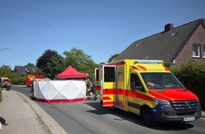 Freiwillige Feuerwehr Aurich: FW-AUR: Anspruchsvoller Rettungseinsatz nach Verkehrsunfall